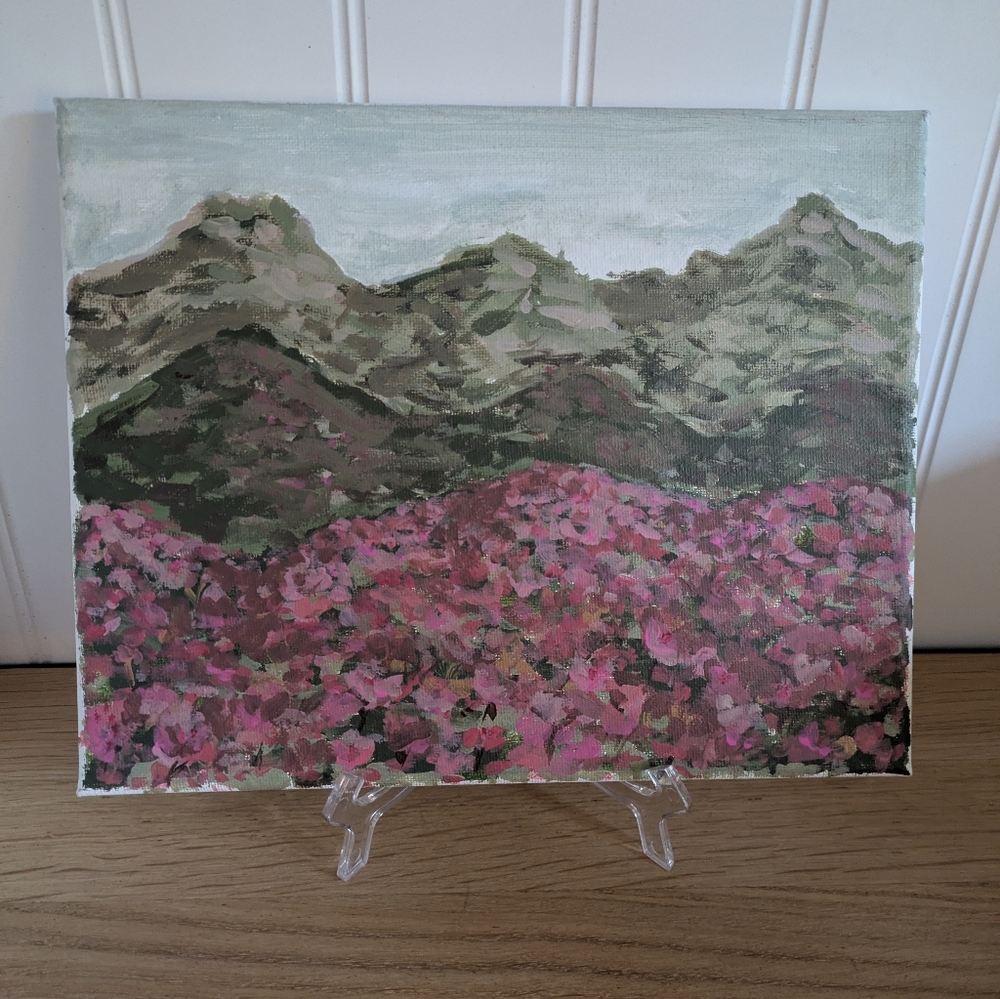 Original Oil Painting On 8" x 10" Canvas